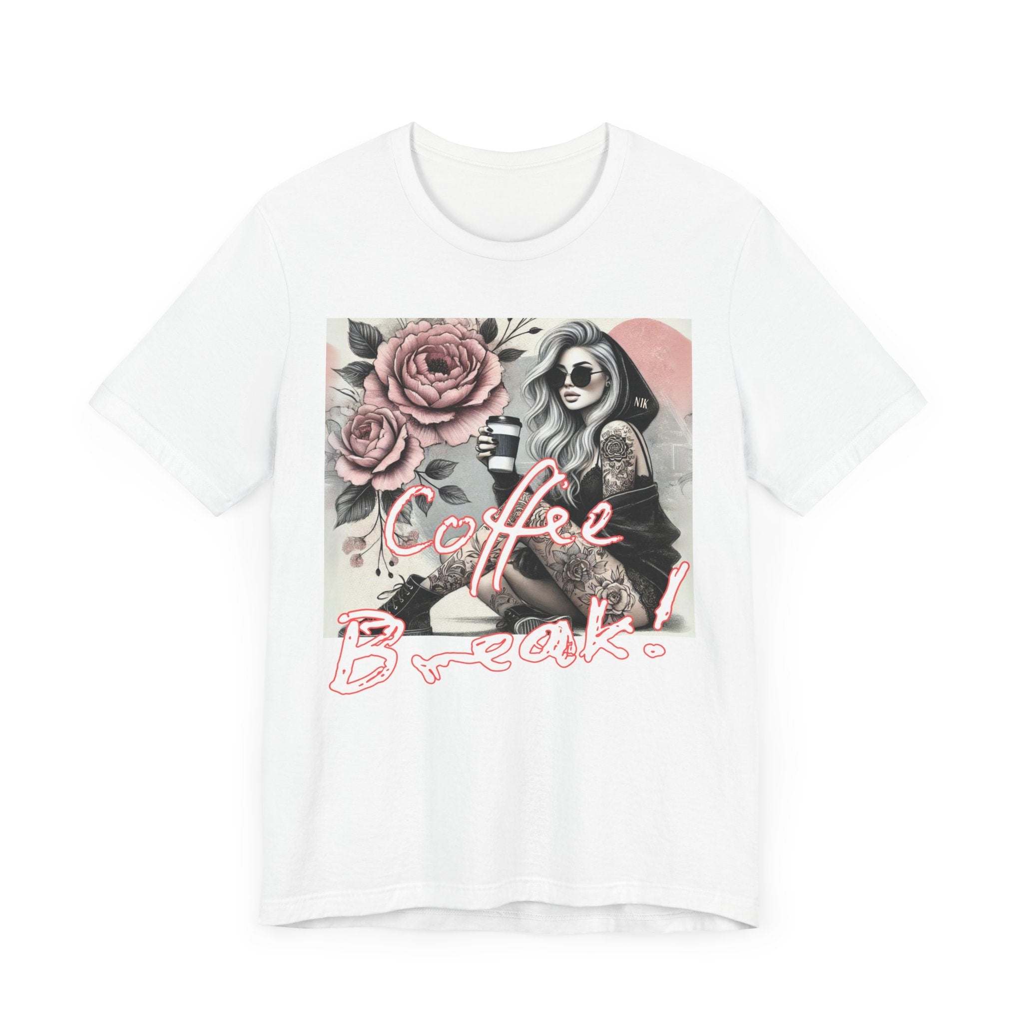 Coffee Break Unisex Jersey Short Sleeve Tee